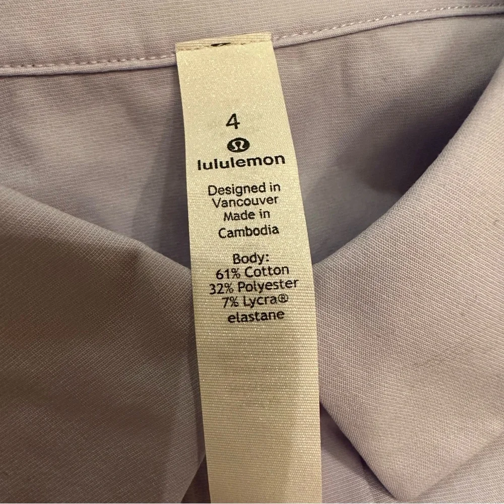 Lululemon Full Day Ahead Shirt NWOT - Picture 3 of 4